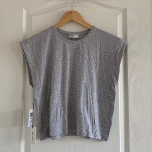 Babaton Grey Boxy Tank
